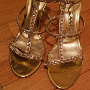 Nina Gold heels